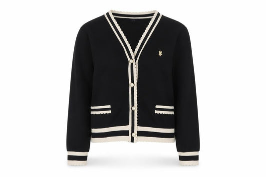Womens UK Size XS River Island Black Bomber Jacket