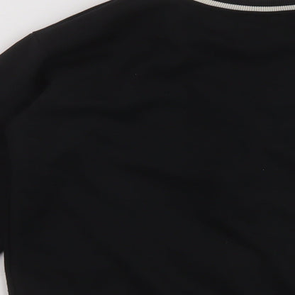 Womens UK Size XS River Island Black Bomber Jacket