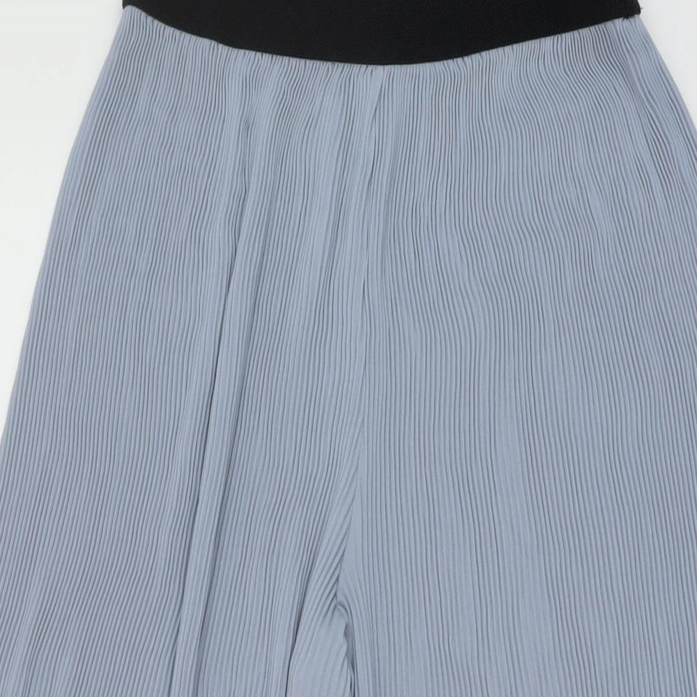 Womens UK Size XS Zara Regular Fit  Blue Trousers