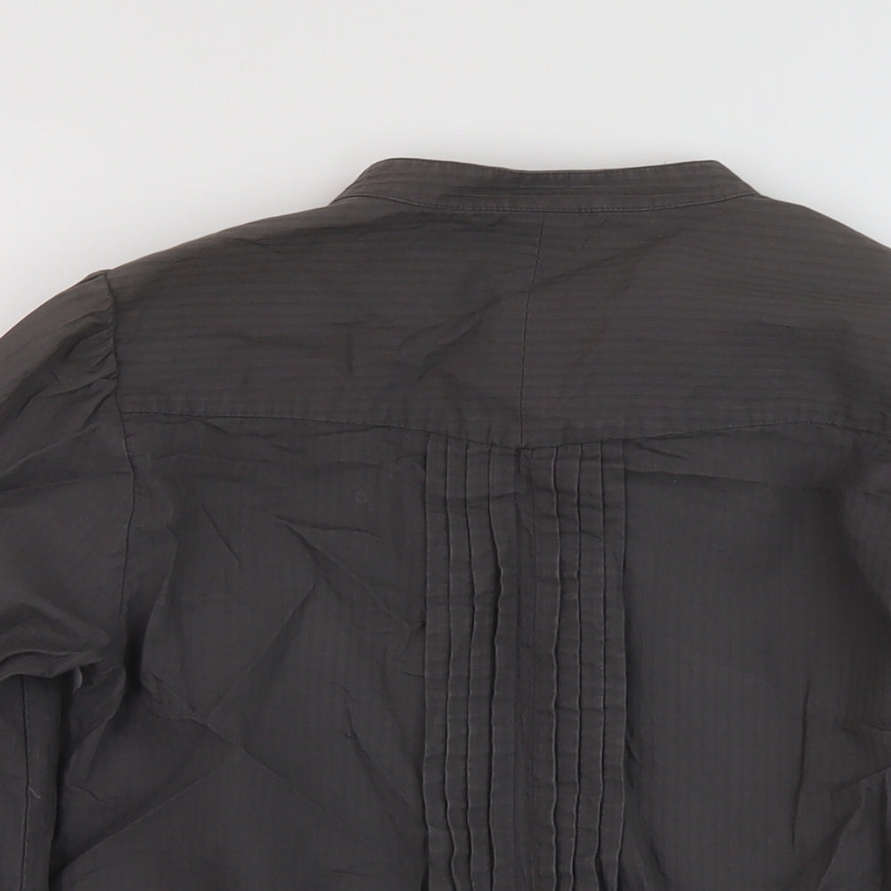 Womens UK Size 6 Gap Grey Basic Blouse