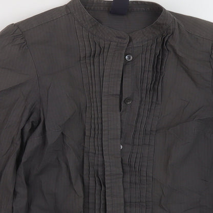Womens UK Size 6 Gap Grey Basic Blouse
