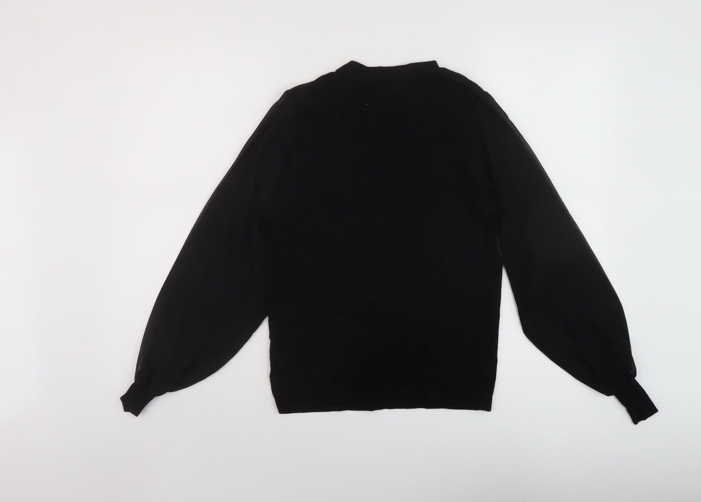 Womens UK Size 6 Warehouse Black Pullover Jumper