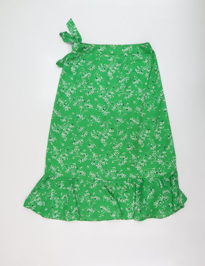 Womens UK Size 10 Topshop Wrap  Skirt