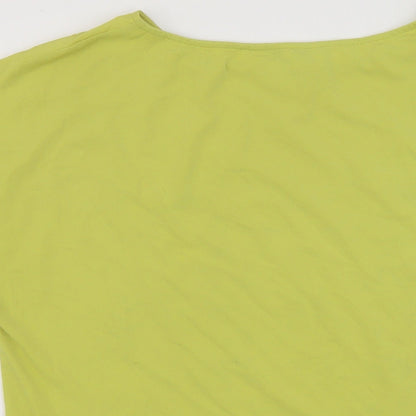 Womens UK Size 14 NEXT Green Basic T-Shirt