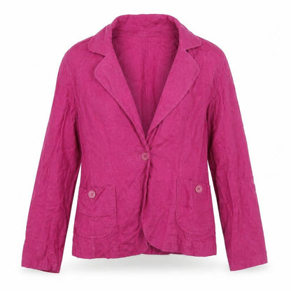 Next Womens Purple Jacket Blazer Size 14 Button