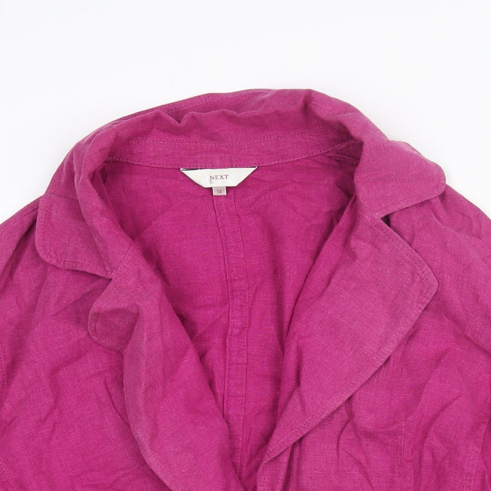 Womens UK Size 14 NEXT Purple Jacket