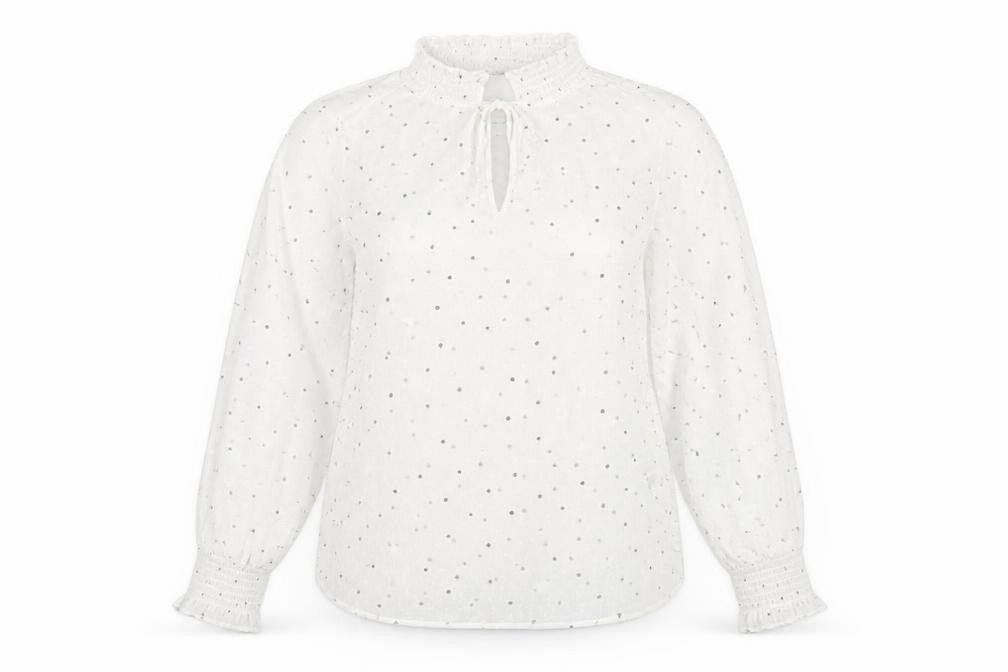 Womens UK Size 12 Marks and Spencer White Basic Blouse