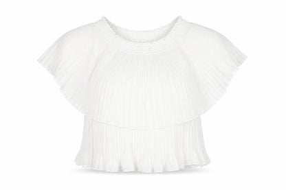 Womens UK Size M Zara White Basic Blouse