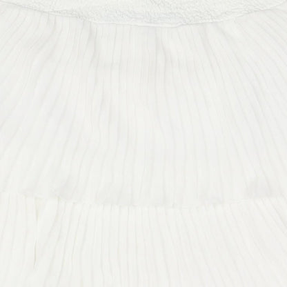 Womens UK Size M Zara White Basic Blouse