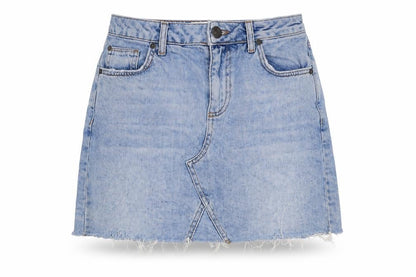Womens UK Size S BDG A-Line Denim Skirt