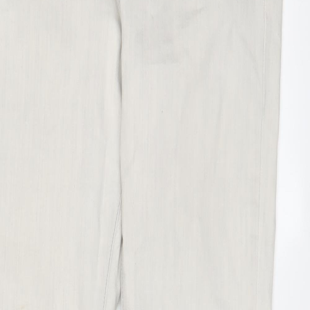 Womens UK Size 14 Marks and Spencer Regular Fit Skinny Grey Jeans