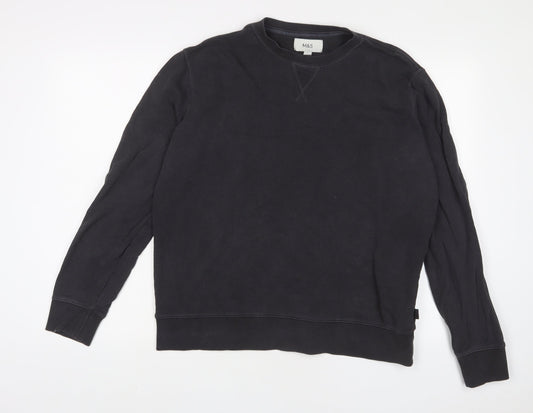Mens UK Size L Marks and Spencer Grey Pullover Sweatshirt