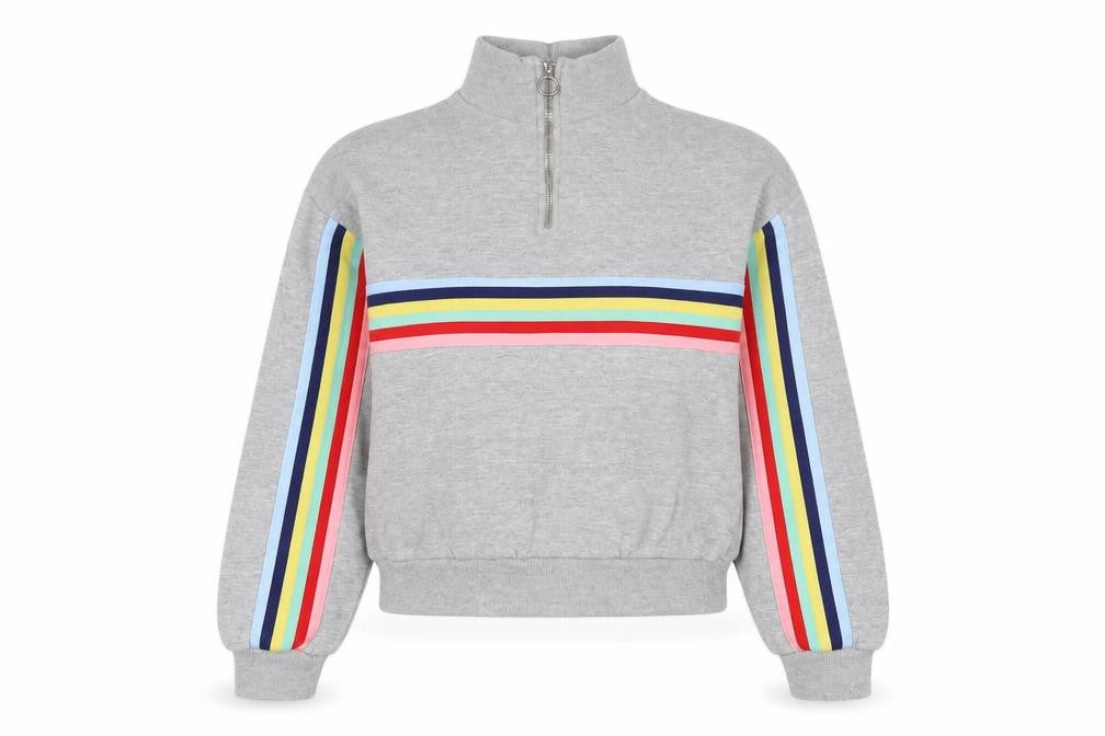 Womens UK Size XS Bershka Grey Pullover Sweatshirt