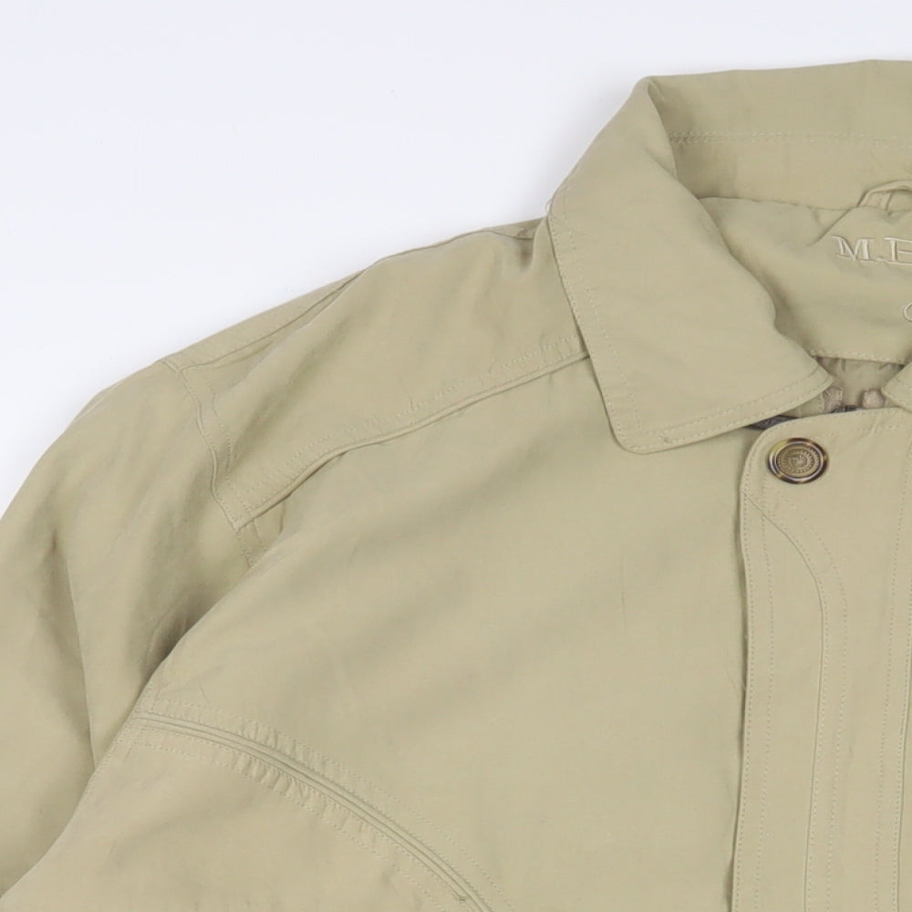 Mens UK Size L M.B.C Beige Jacket