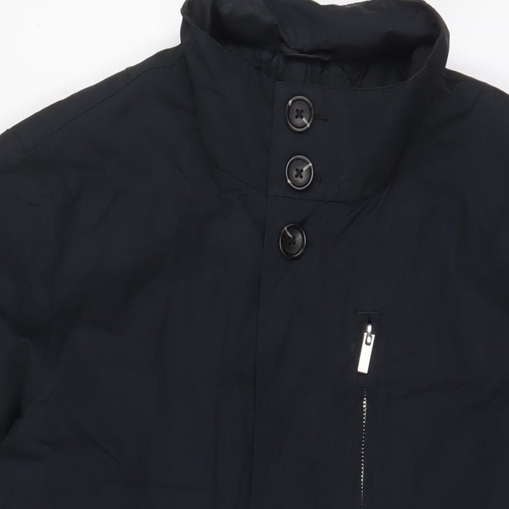 Mens UK Size L Dressmann Black Jacket
