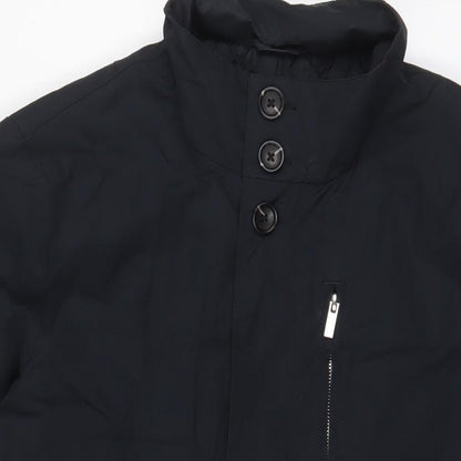 Mens UK Size L Dressmann Black Jacket
