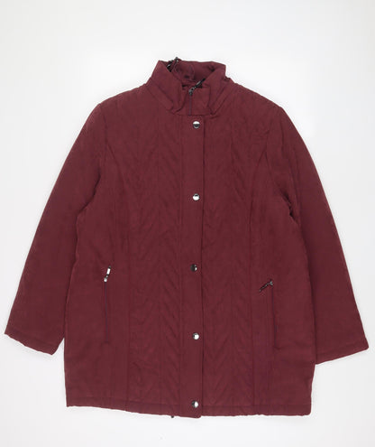 Womens UK Size L Anna Rose Purple Jacket