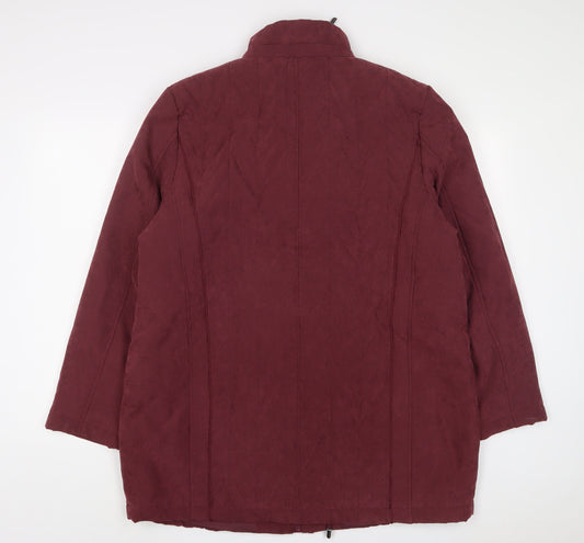 Womens UK Size L Anna Rose Purple Jacket