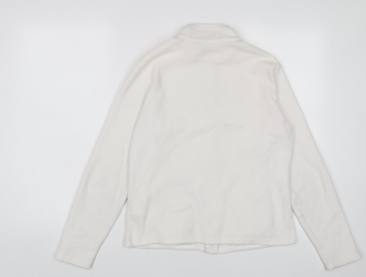 Womens UK Size 12 Marks and Spencer White Jacket