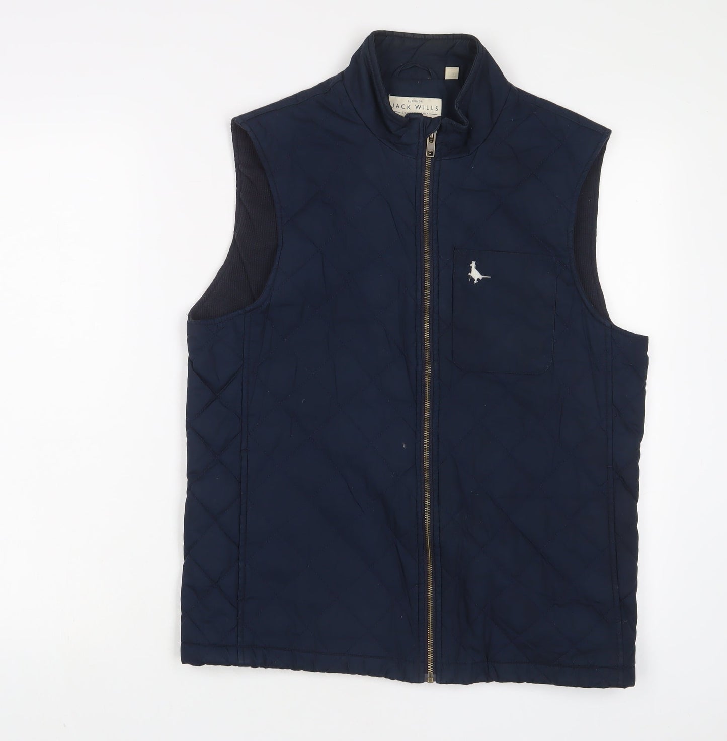 Mens UK Size S Jack Wills Blue Gilet