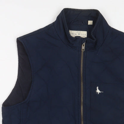Mens UK Size S Jack Wills Blue Gilet