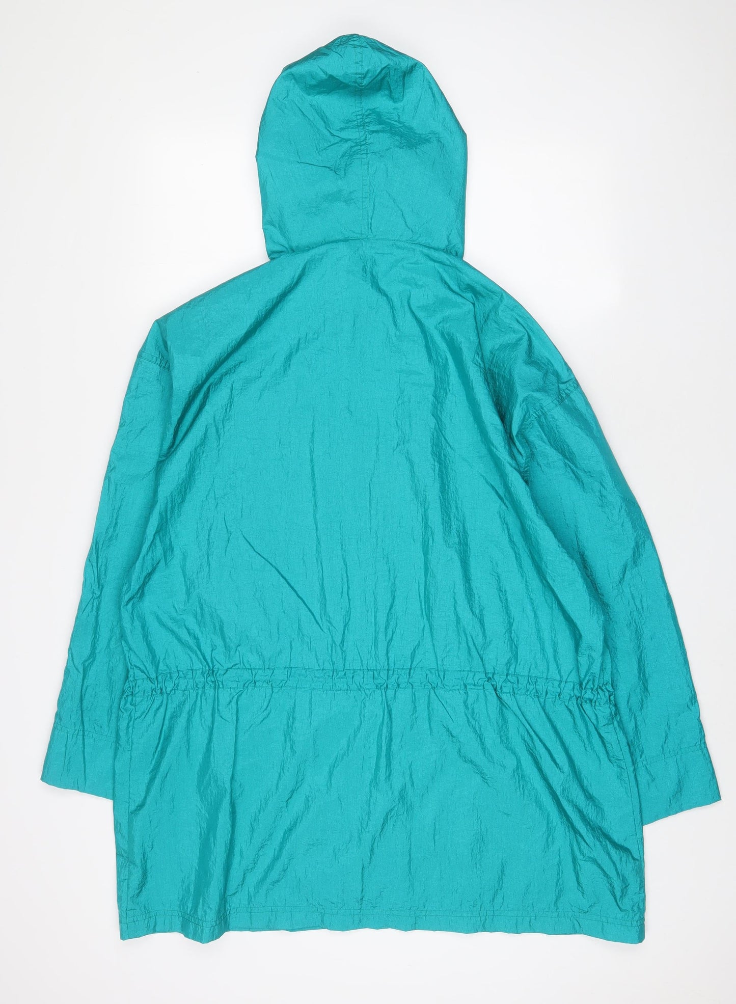 Totes Womens Blue Jacket Size L Zip - Pockets
