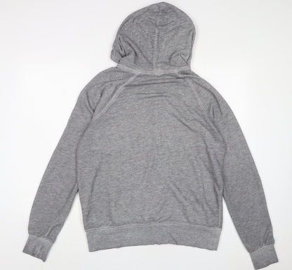 Womens UK Size L NEXT Grey Full Zip Hoodie