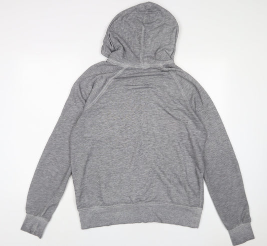 Womens UK Size L NEXT Grey Full Zip Hoodie