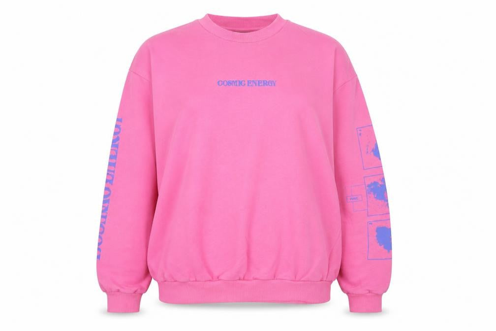 Womens UK Size XS ASOS Pink Pullover Sweatshirt