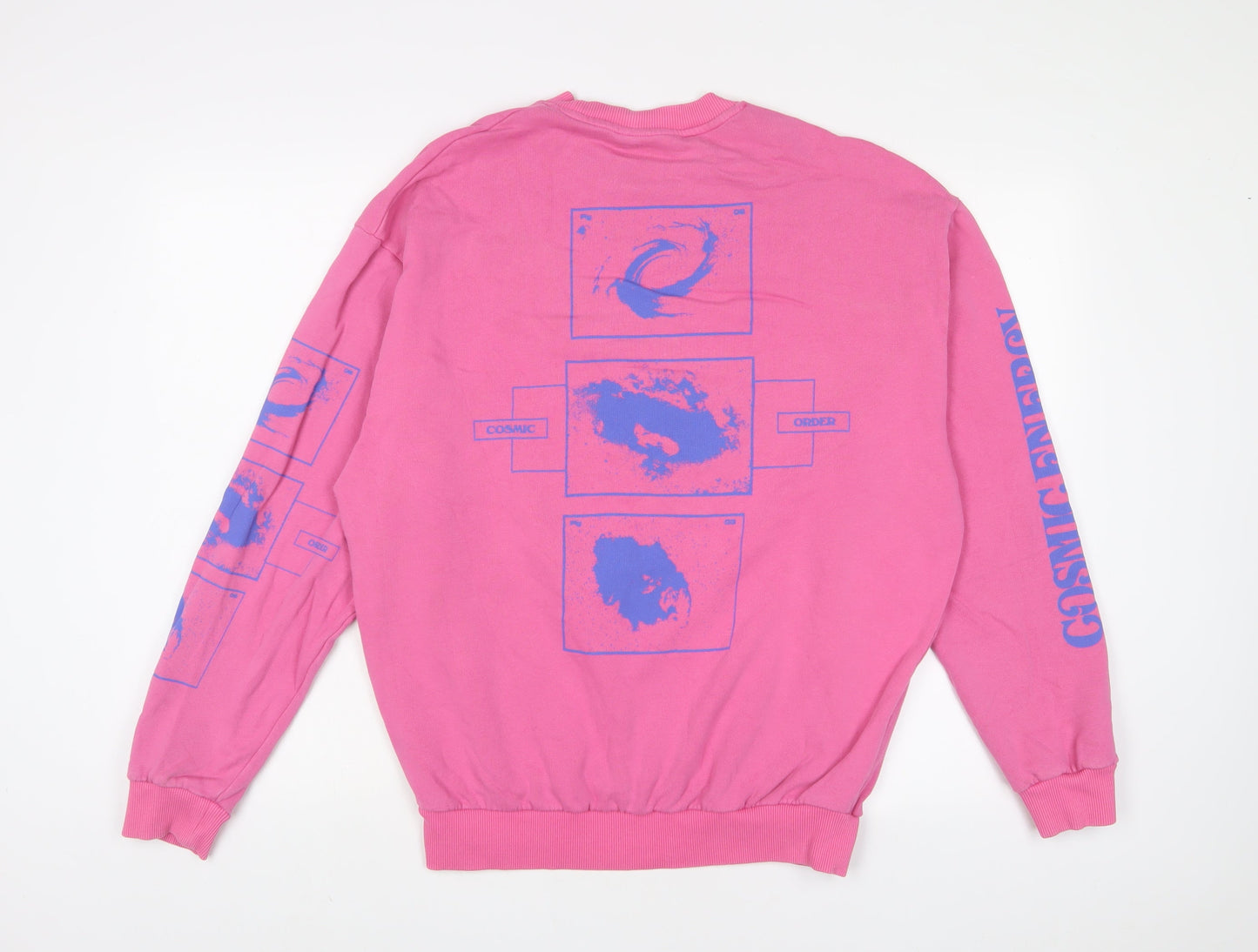 Womens UK Size XS ASOS Pink Pullover Sweatshirt