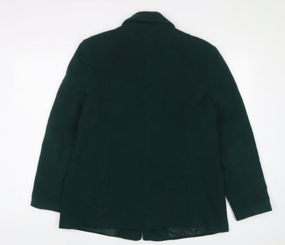 C&A Womens Green Jacket Size 18 Button