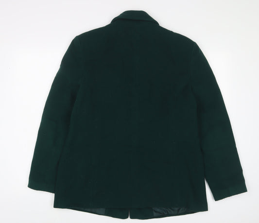 C&A Womens Green Jacket Size 18 Button
