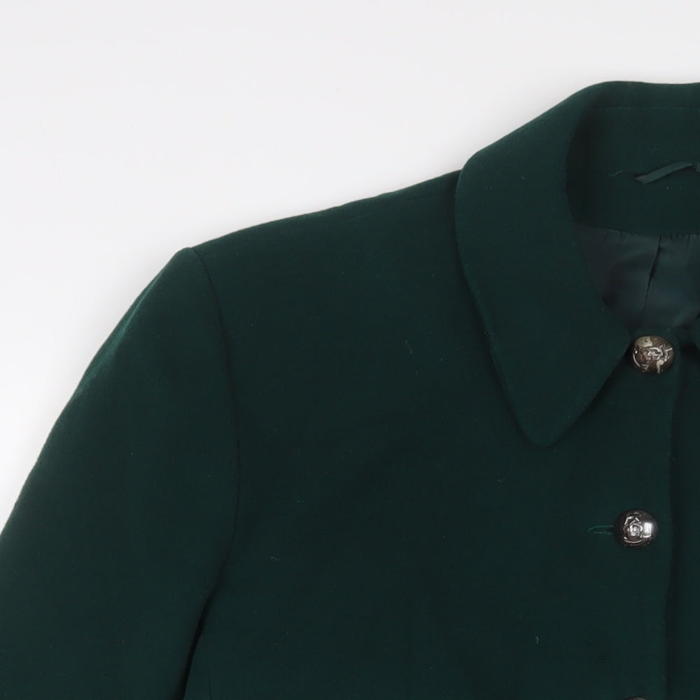 C&A Womens Green Jacket Size 18 Button