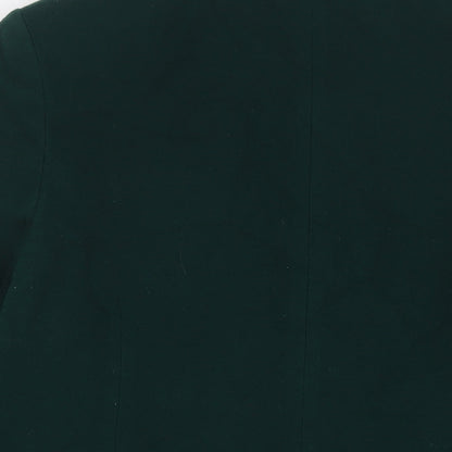 C&A Womens Green Jacket Size 18 Button