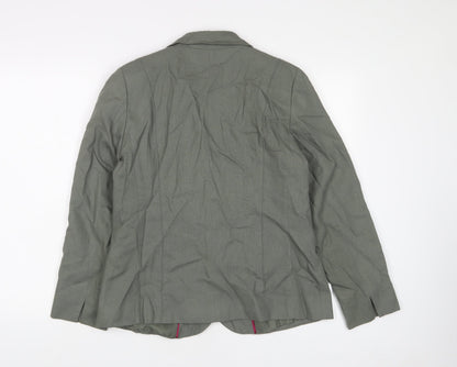 Womens UK Size 14 Bonmarché Green Jacket