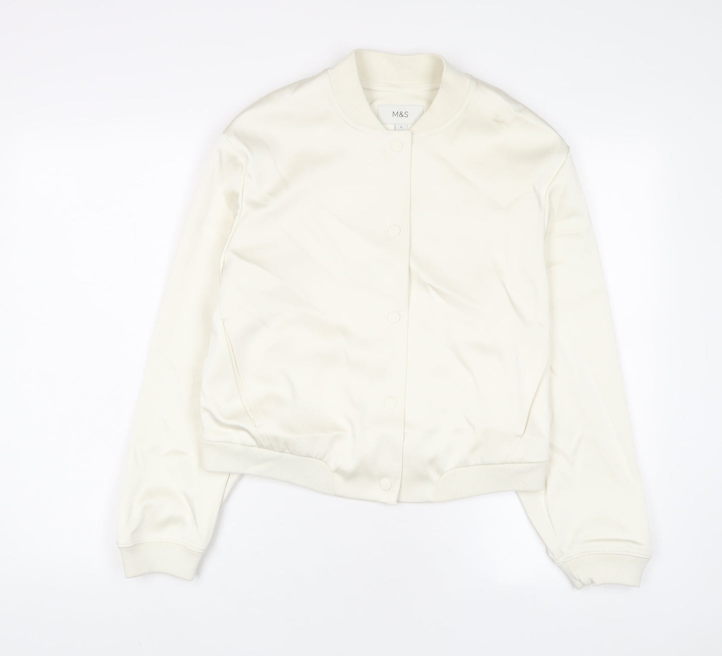 Womens UK Size 12 Marks and Spencer Ivory Jacket