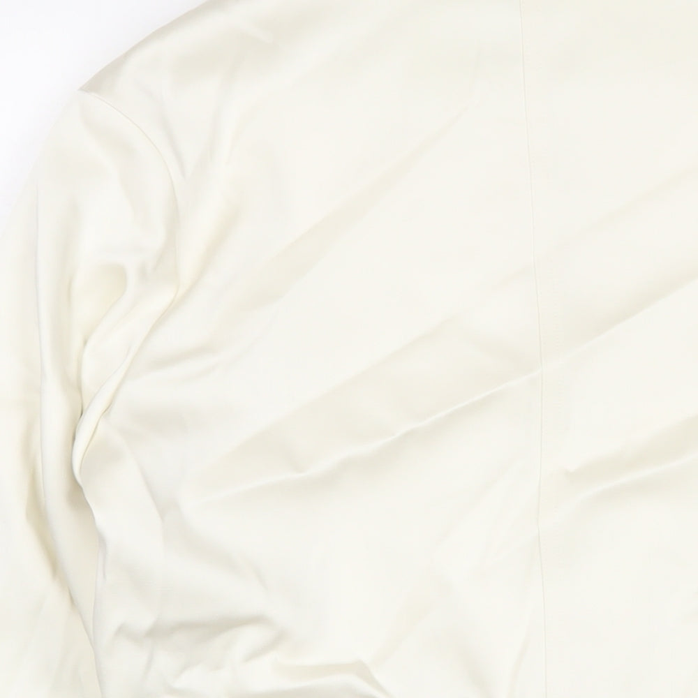 Womens UK Size 12 Marks and Spencer Ivory Jacket