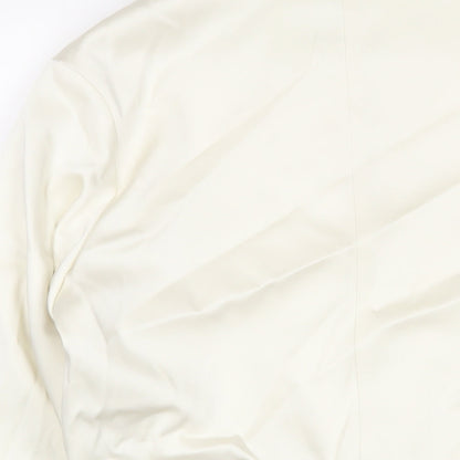 Womens UK Size 12 Marks and Spencer Ivory Jacket