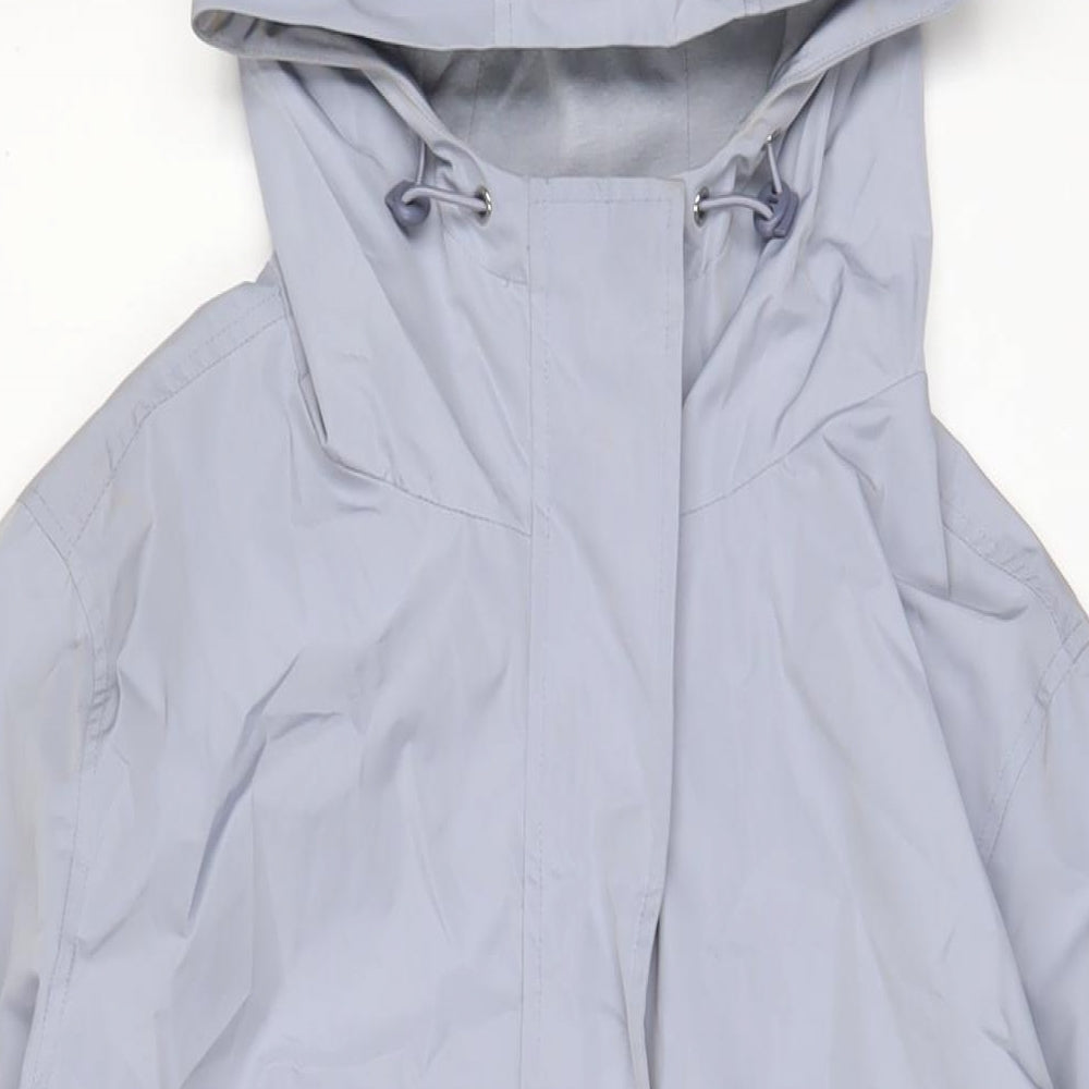 Marks and Spencer Womens Blue Jacket Size 12 Zip
