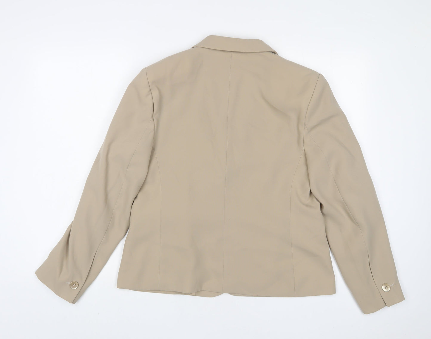 Womens UK Size 12 Marks and Spencer Beige Jacket