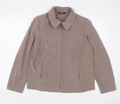 Womens UK Size 16 Bonmarché Brown Jacket