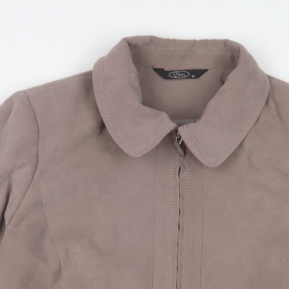 Womens UK Size 16 Bonmarché Brown Jacket
