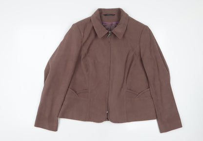 Womens UK Size 16 Bonmarché Brown Jacket