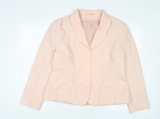 Womens UK Size 18 Debenhams Pink Jacket