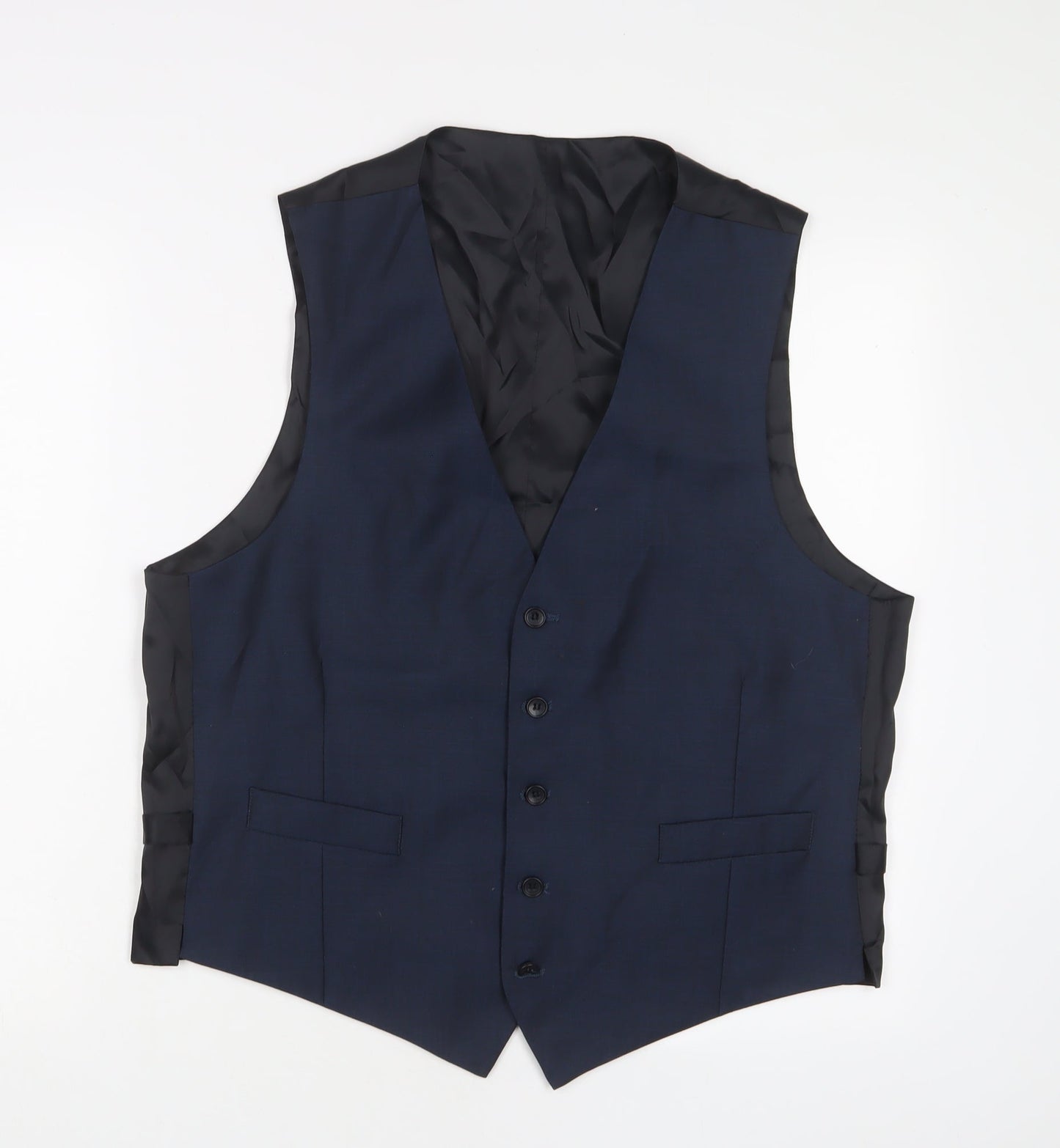 Mens UK Size 42 Marks and Spencer Regular Blue Suit Jacket