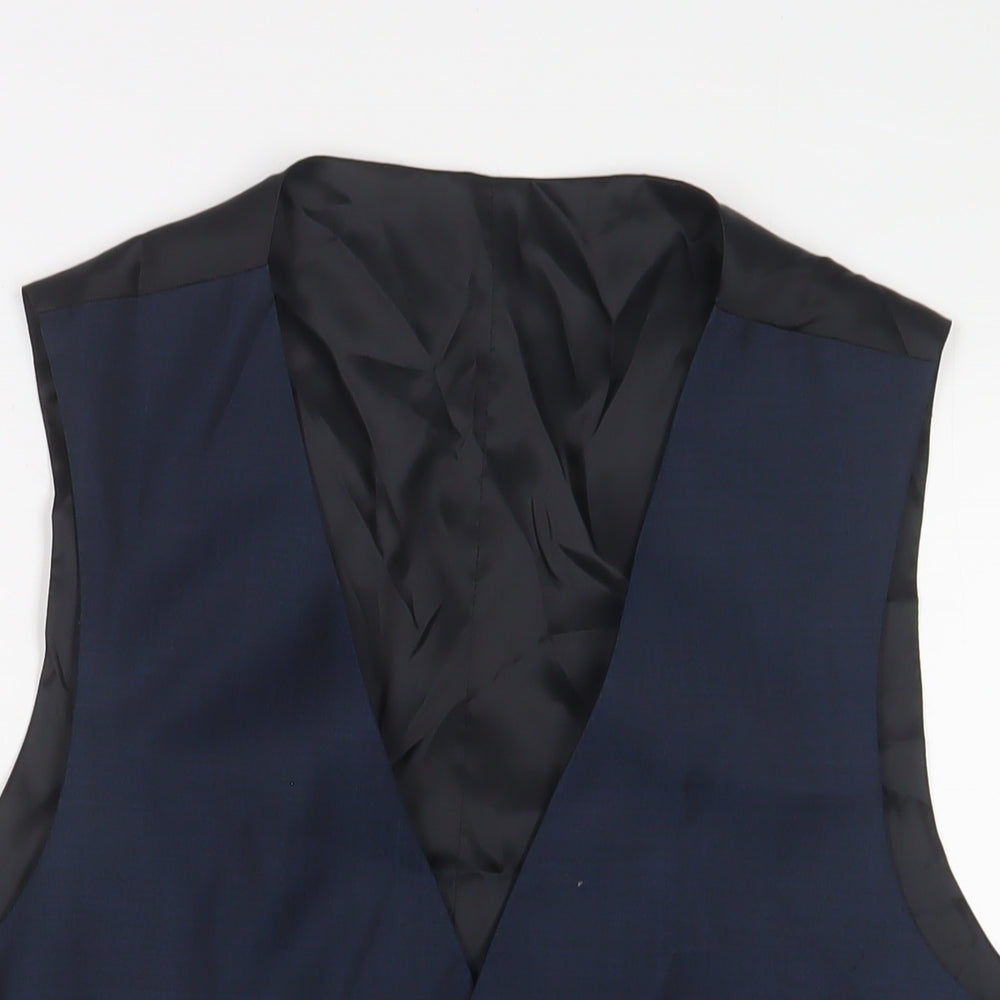 Mens UK Size 42 Marks and Spencer Regular Blue Suit Jacket