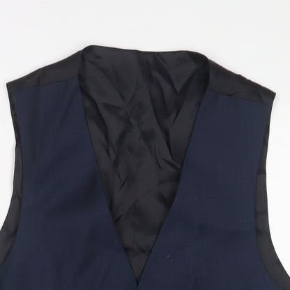 Mens UK Size 42 Marks and Spencer Regular Blue Suit Jacket