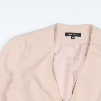 Womens UK Size 10 New Look Pink Jacket