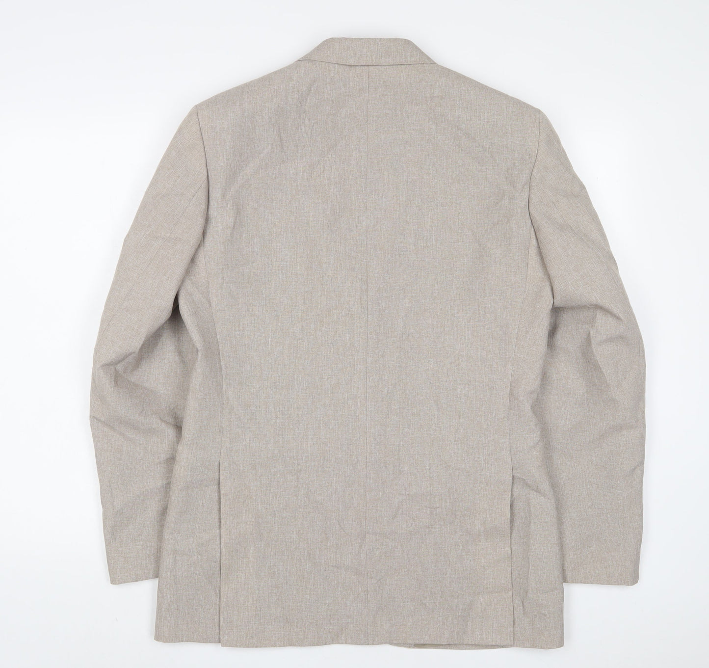 Mens UK Size 36 C&A Regular Beige Suit Jacket