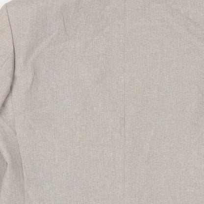 Mens UK Size 36 C&A Regular Beige Suit Jacket